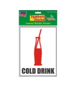 Cold Drink Big Symbolic Sticker