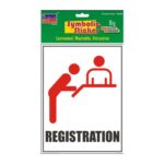 Registration Big Symbolic Sticker
