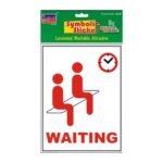 Waiting Big Symbolic Sticker