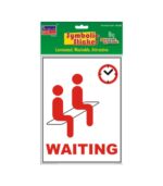 Waiting Big Symbolic Sticker
