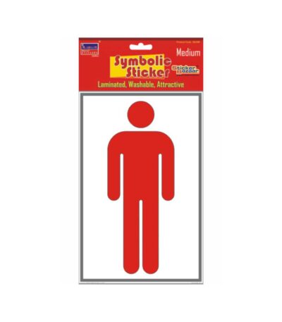 Gents Without Name Medium Symbolic Sticker