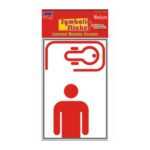 Gents Toilet Medium Symbolic Sticker