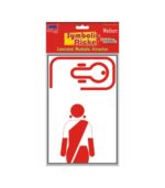 Ladies Toilet Medium Symbolic Sticker