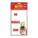 No Moblie Zone 1 Medium Symbolic Sticker