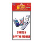 Switch Off The Mobile Medium Symbolic Sticker