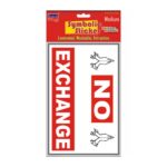 No Exchange Medium Symbolic Sticker