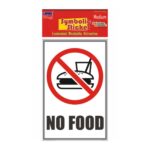 No Food Medium Symbolic Sticker