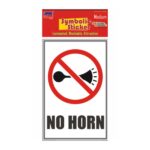 No Horn Medium Symbolic Sticker