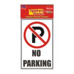No Parking Medium Symbolic Sticker