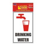 Drinking Water Medium Symbolic Sticker