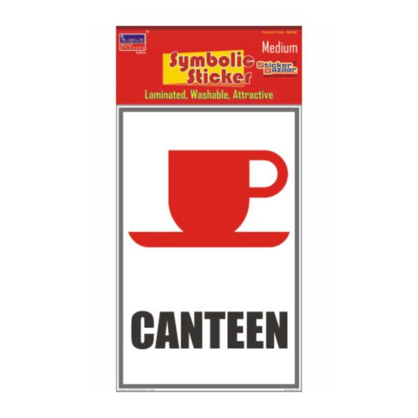 Canteen Medium Symbolic Sticker