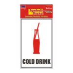 Cold Drink Medium Symbolic Sticker