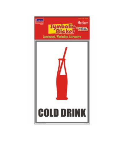 Cold Drink Medium Symbolic Sticker