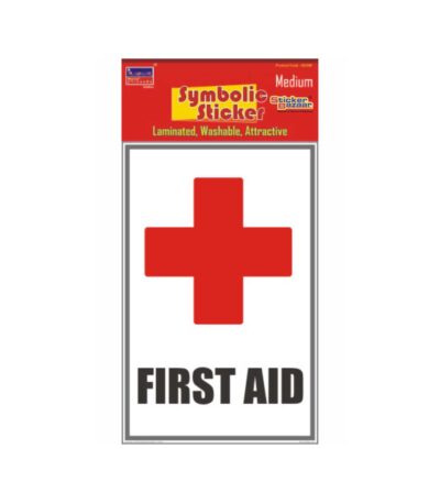 First Aid Medium Symbolic Sticker