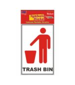 Trash Bin Medium Symbolic Sticker