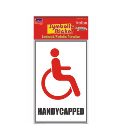 Handicap Medium Symbolic Sticker