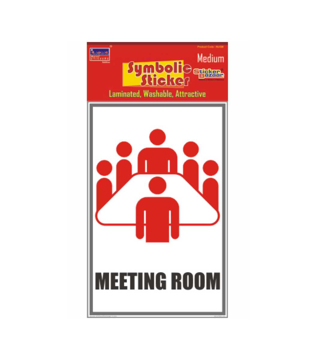 Meeting Room Medium Symbolic Sticker