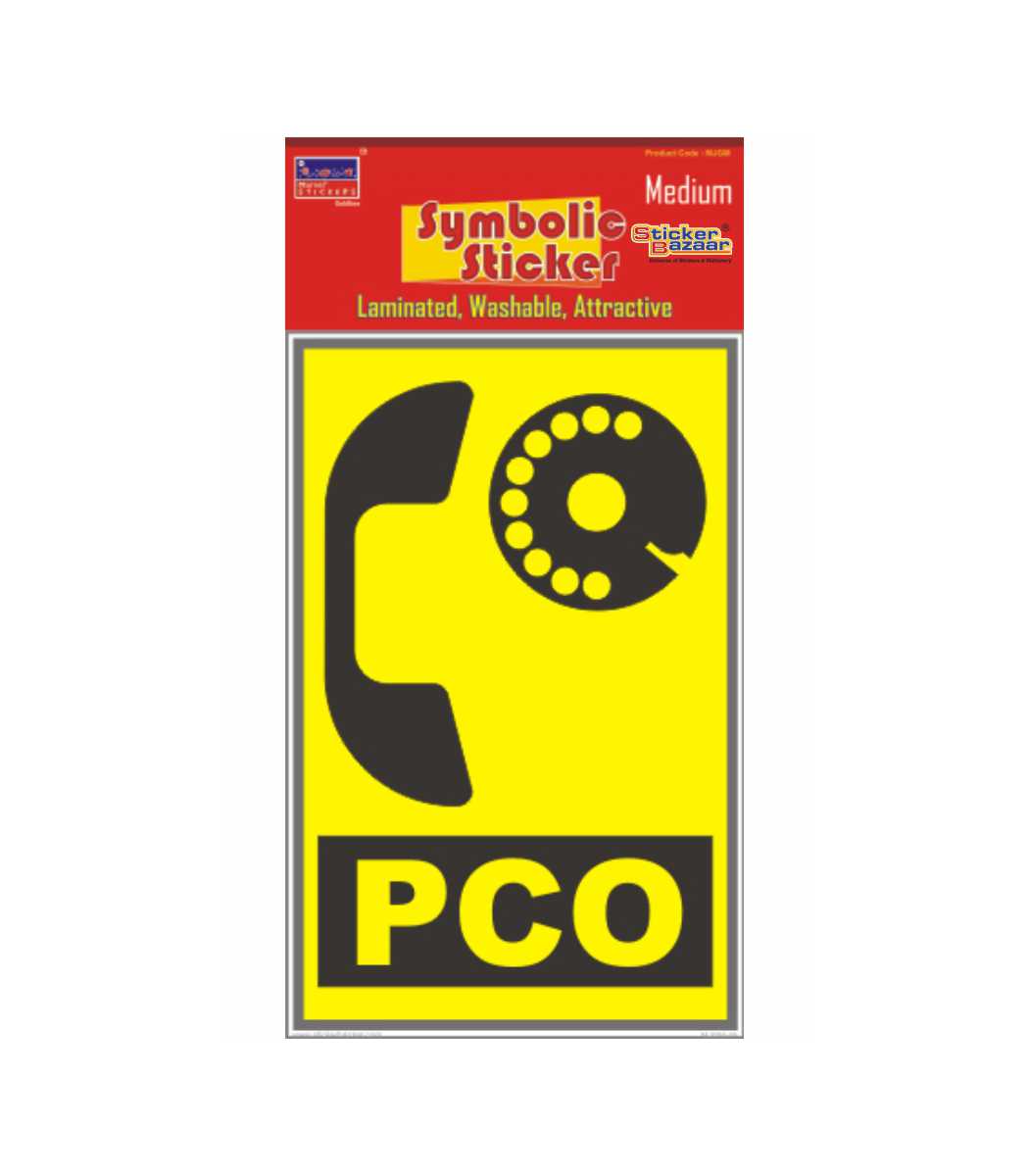 PCO Medium Symbolic Sticker
