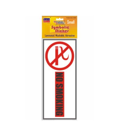 No Smoking 1 Small Symbolic Sticker