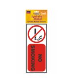 No Smoking 2 Small Symbolic Sticker