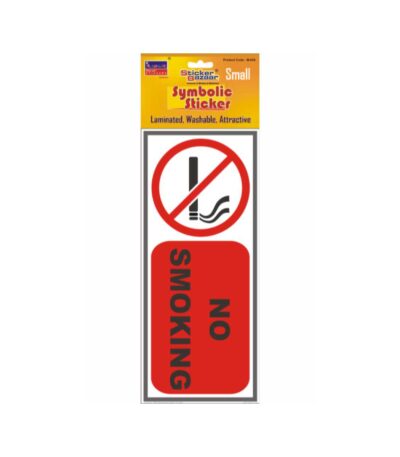 No Smoking 2 Small Symbolic Sticker