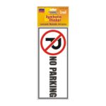 No Parking Small Symbolic Sticker