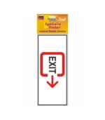 Exit Small Symbolic Sticker