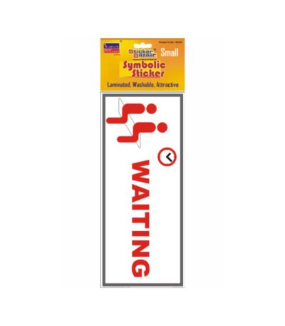 Waiting Small Symbolic Sticker