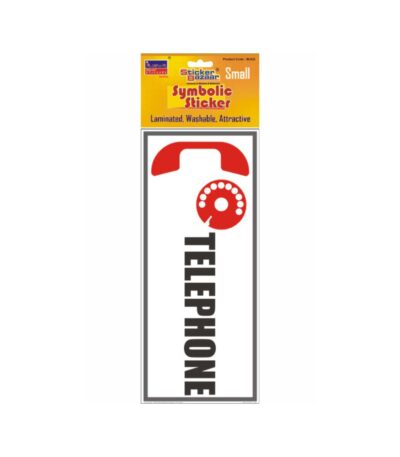 Telephone Small Symbolic Sticker