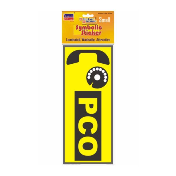 PCO Small Symbolic Sticker