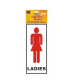 Ladies With Name Small Symbolic Sticker