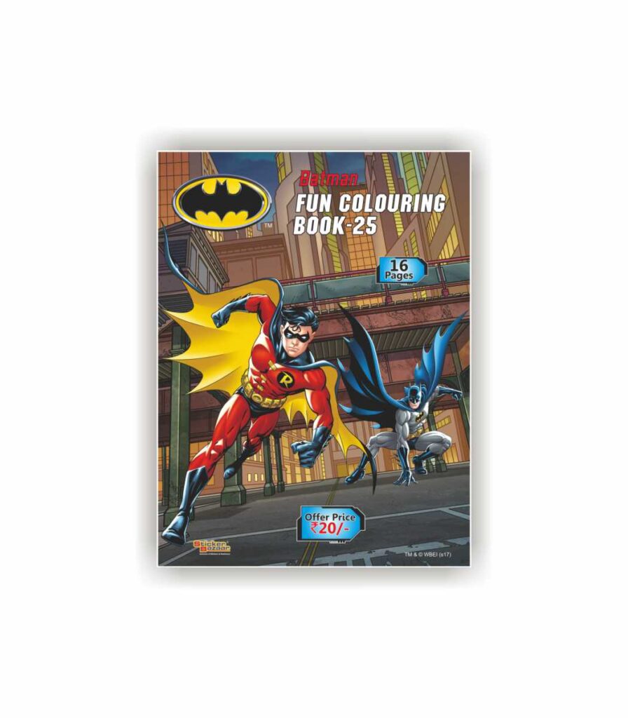 Batman Fun Coloring Book