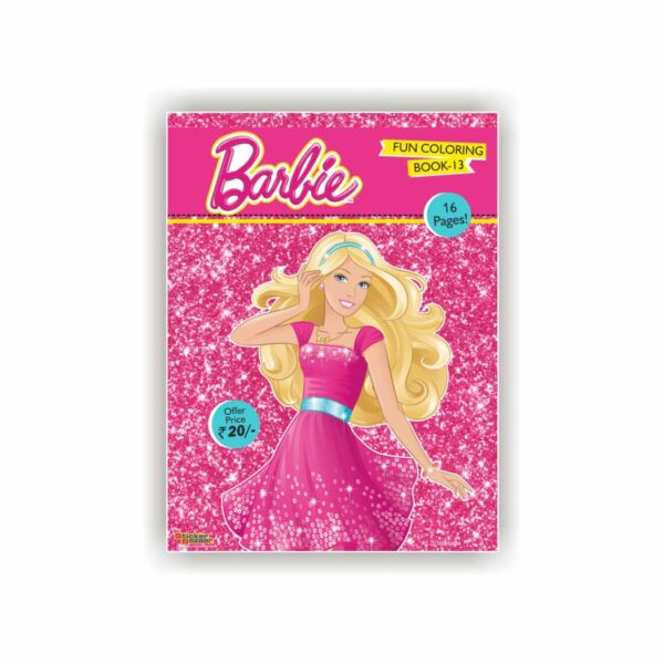 Barbie Fun Coloring Book