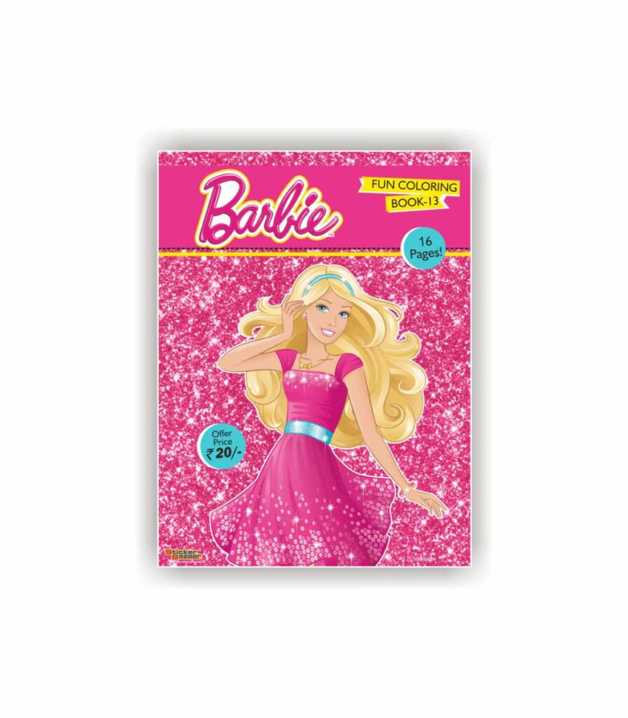 Barbie Fun Coloring Book