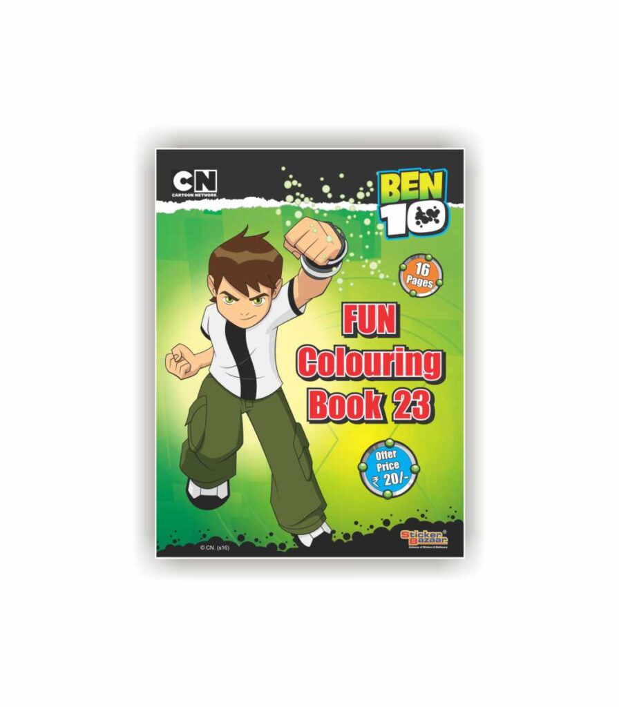 Ben 10 Fun Coloring Book