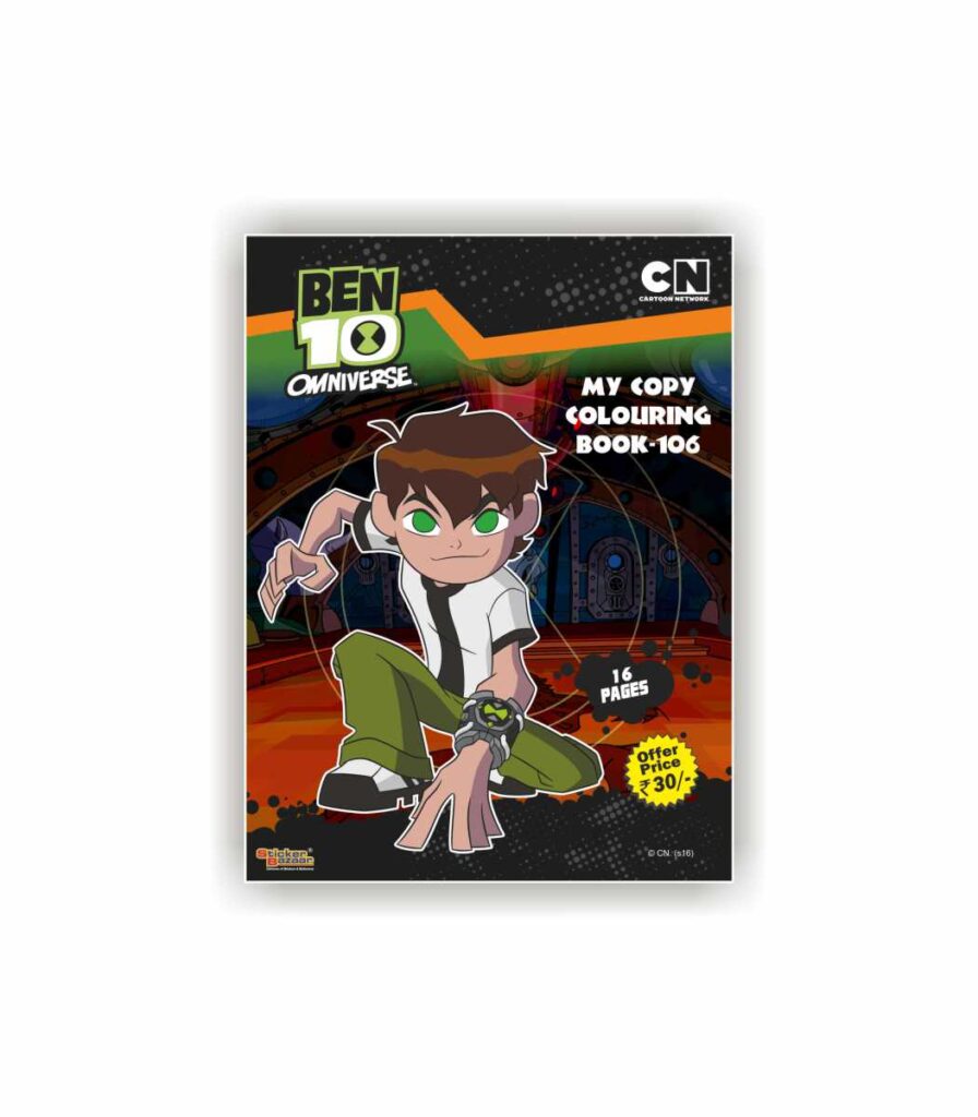 Ben 10 My Copy Coloring Book