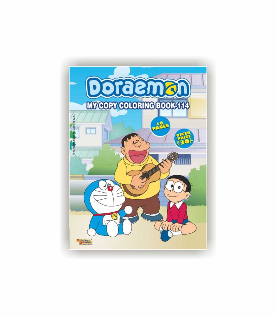 Doraemon My Copy Coloring Book