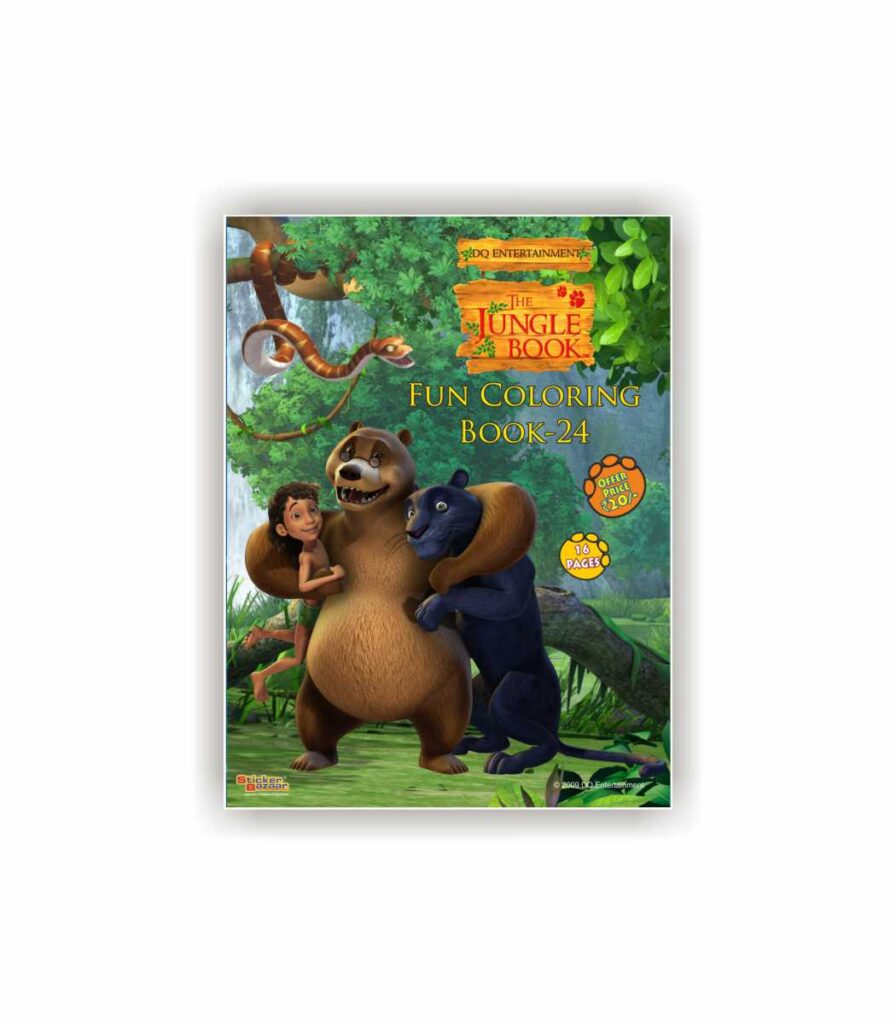 The Jungle Book Fun Coloring Book