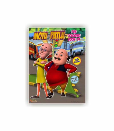 Motu Patlu Fun Coloring Book