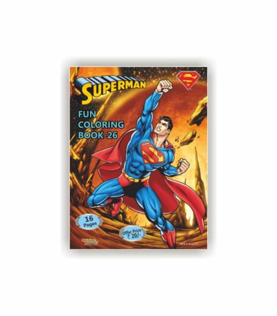 Superman Fun Coloring Book