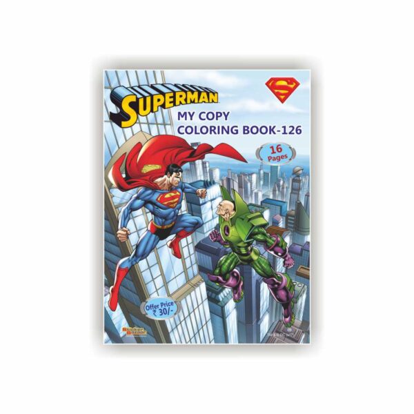 Superman My Copy Coloring Book