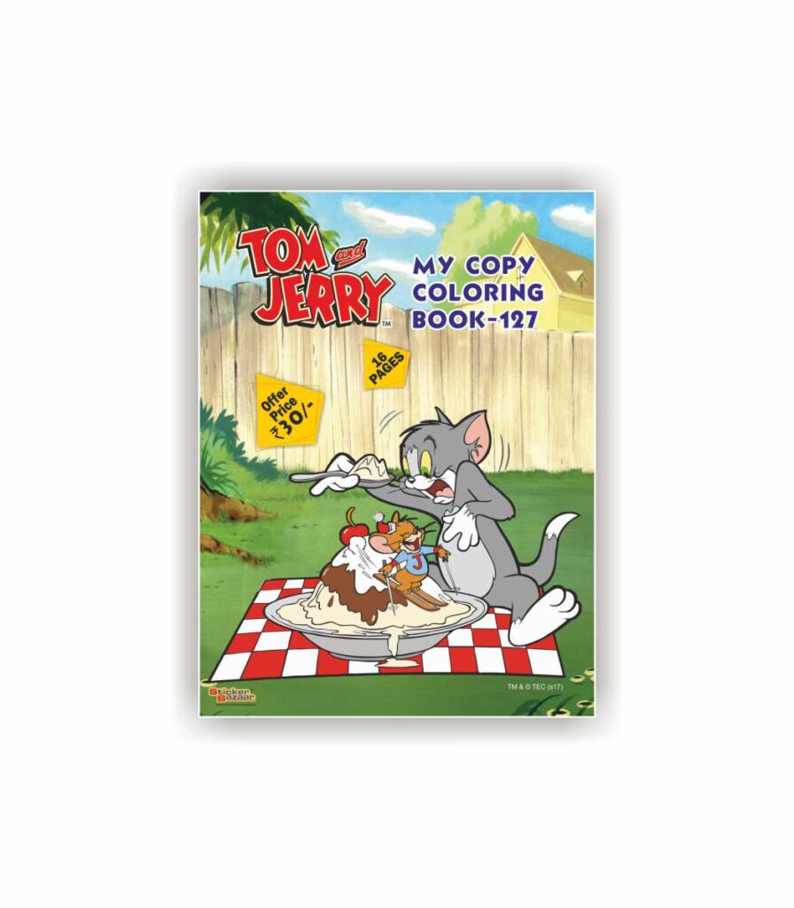 Tom & Jerry My Copy Coloring Book