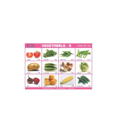M-Stick Educational Chart 1014 Vegetabels-5