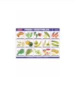 M-Stick Educational Chart 103A Fresh Vegetables-1