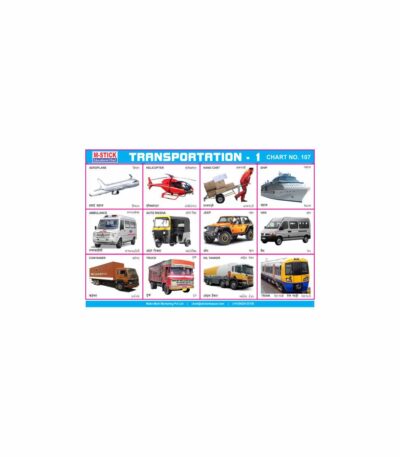M-Stick Educational Chart 107 Transportation-1