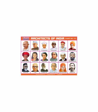 M-Stick Educational Chart 113 Architects of India