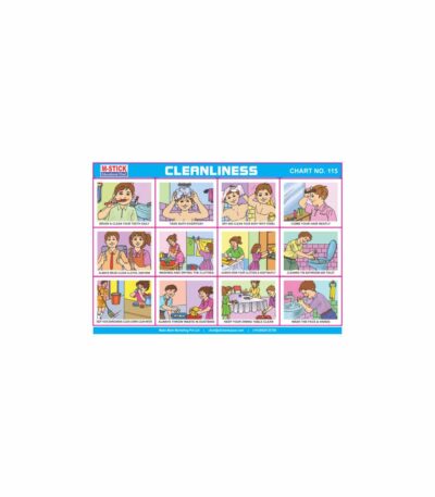M-Stick Educational Chart 115 Cleanliness