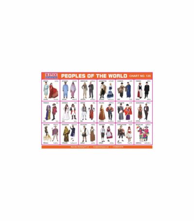 M-Stick Educational Chart 135 People of The World