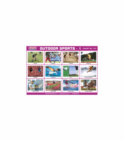 M-Stick Educational Chart 141 Outdoor Sports-1