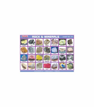 M-Stick Educational Chart 171 Rock & Minerals